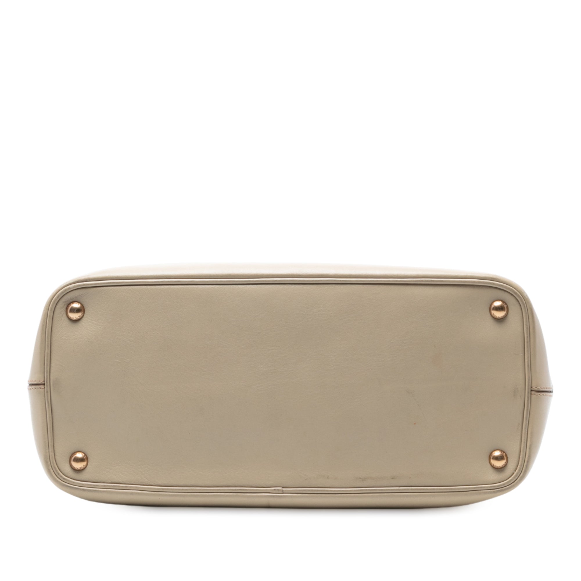 Large City Calf Double Handle Shopping Tote