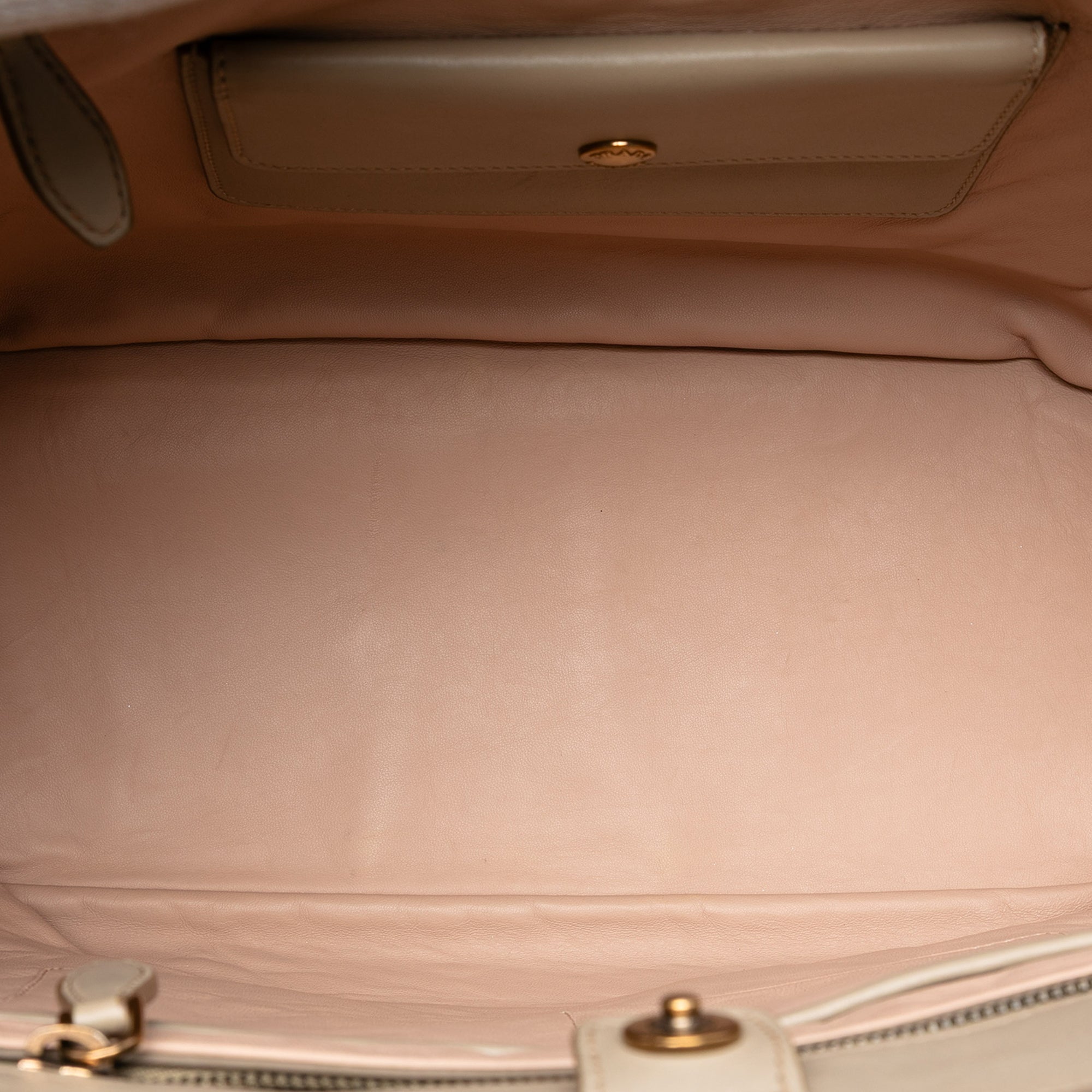 Large City Calf Double Handle Shopping Tote