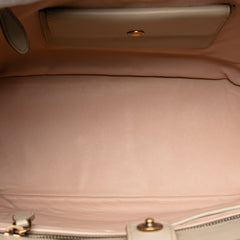 Large City Calf Double Handle Shopping Tote