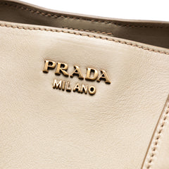 Large City Calf Double Handle Shopping Tote