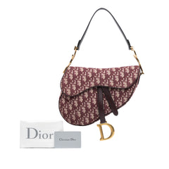 Diorissimo Canvas Saddle Bag