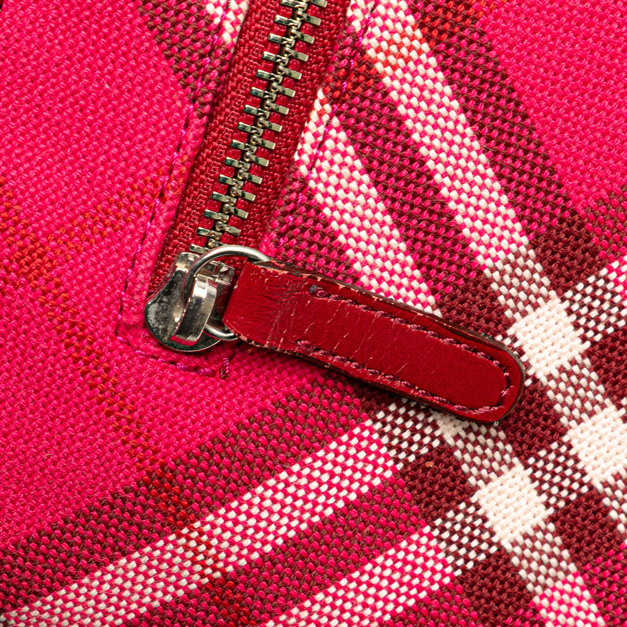 Supernova Check Canvas Pochette