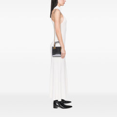 Mini Metallic Glazed Calfskin Lady Dior