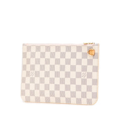 Damier Azur Neverfull Pouch MM