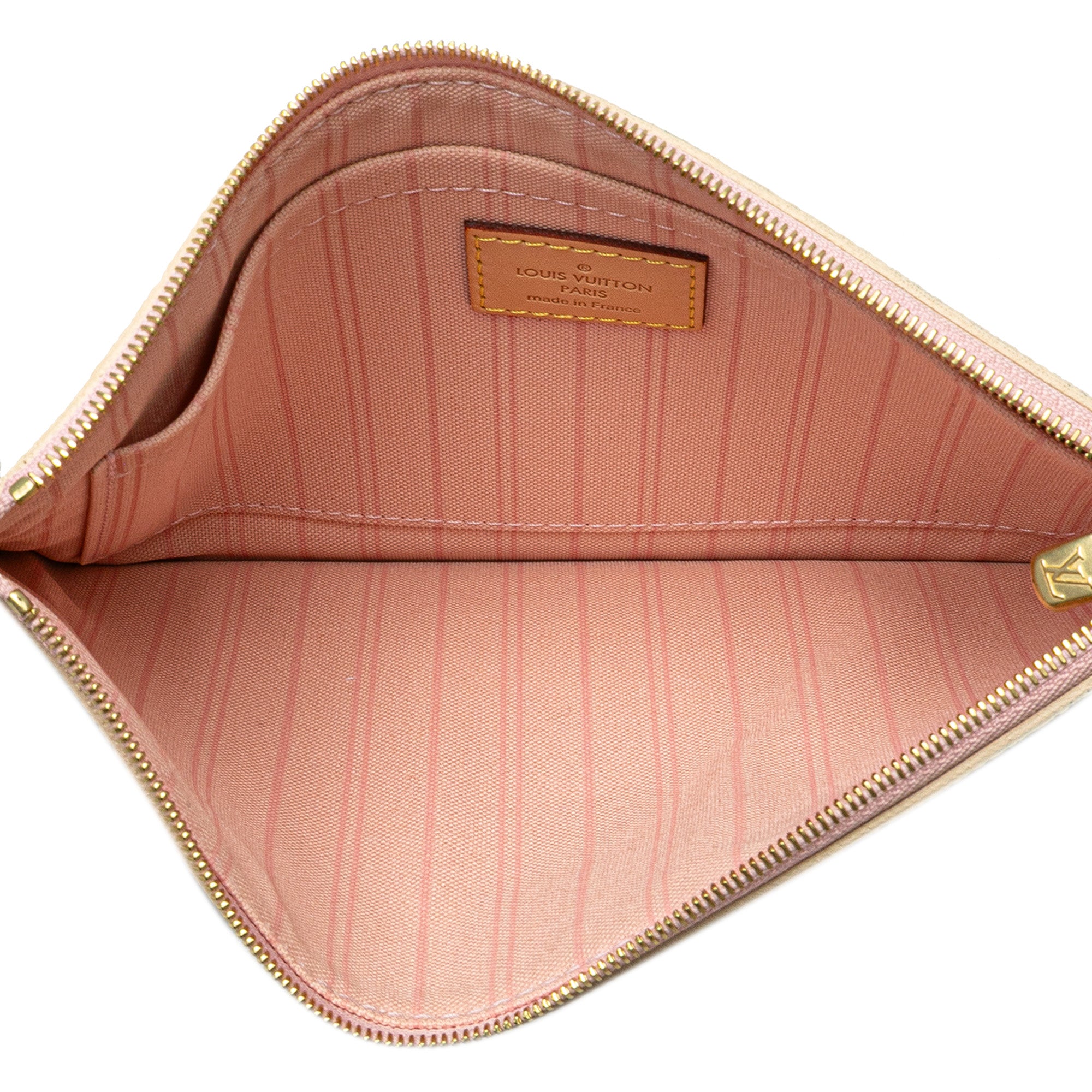 Damier Azur Neverfull Pouch MM