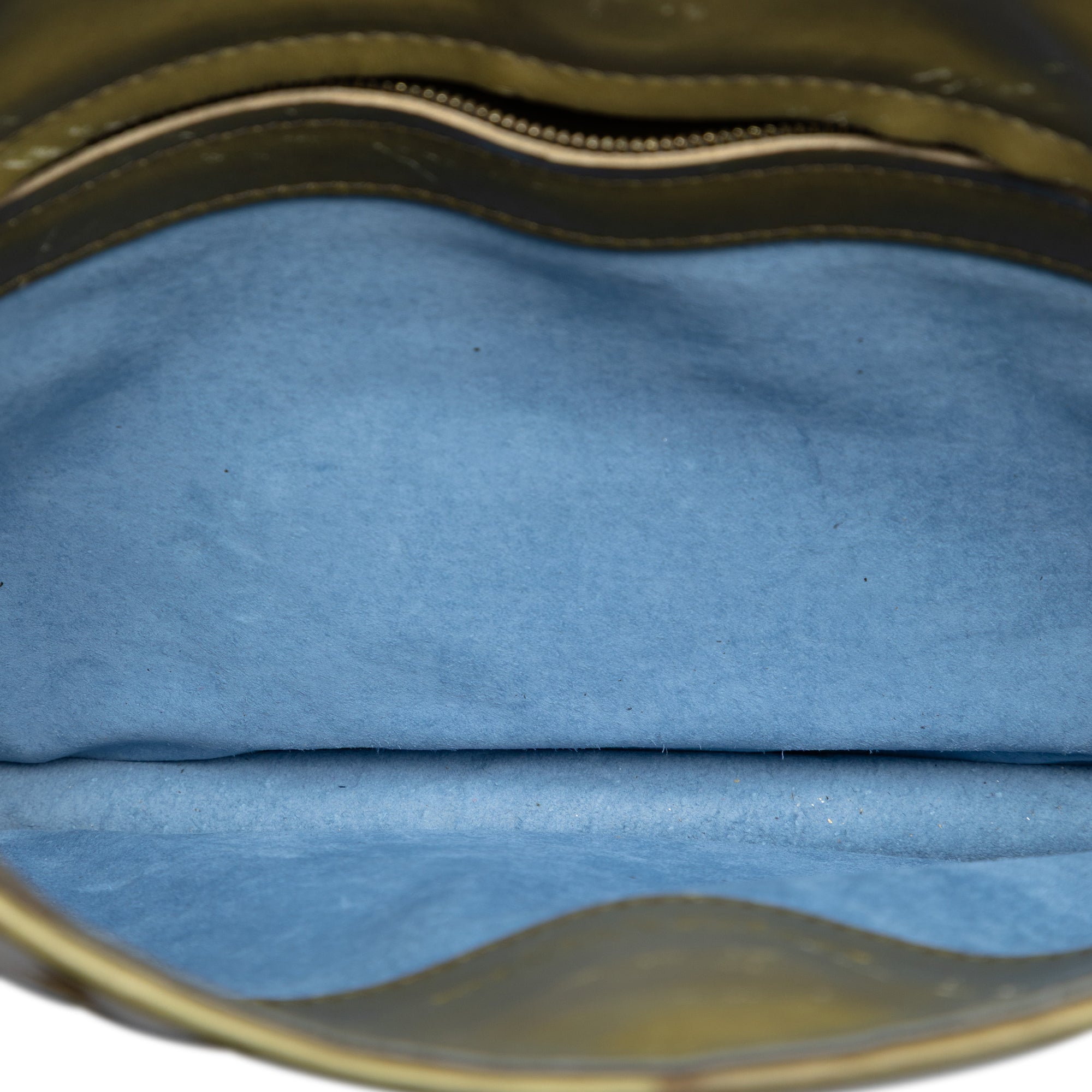 Metallic Nappa Intrecciato Shoulder Bag