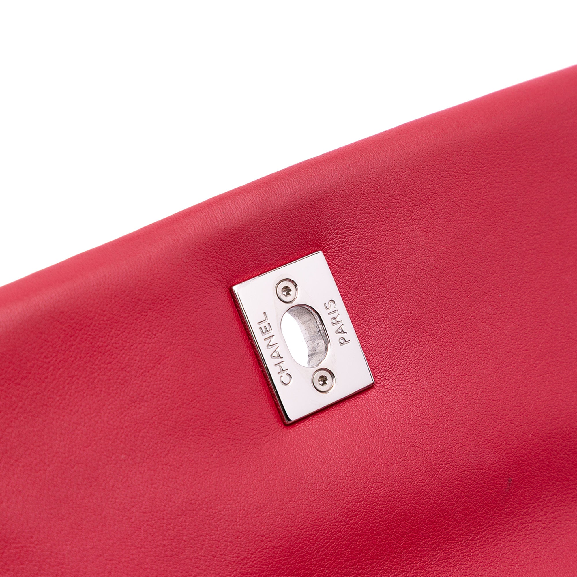 Medium Quilted Lambskin and Caviar Bi Coco Flap