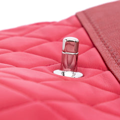 Medium Quilted Lambskin and Caviar Bi Coco Flap