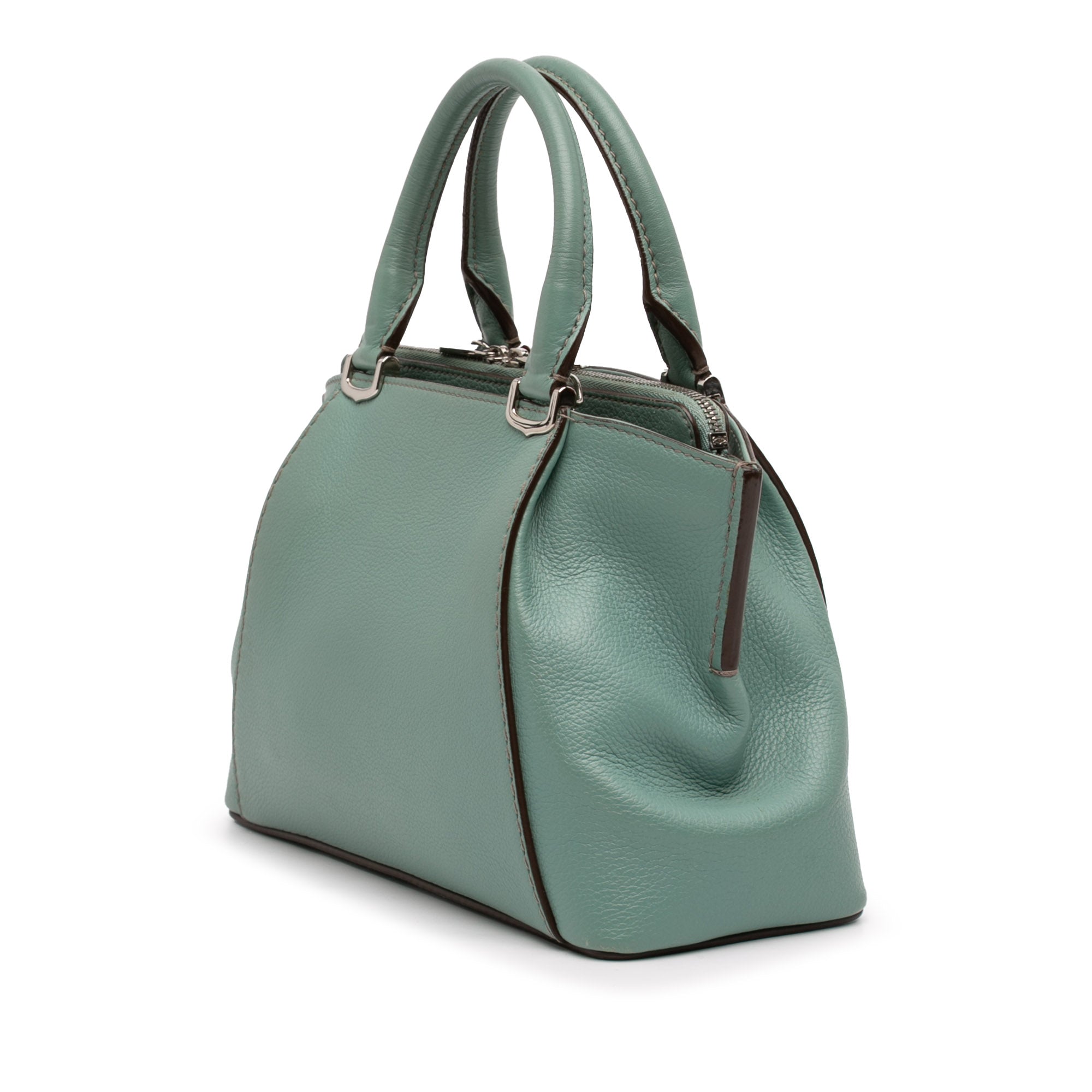 Small Leather C De Cartier Satchel