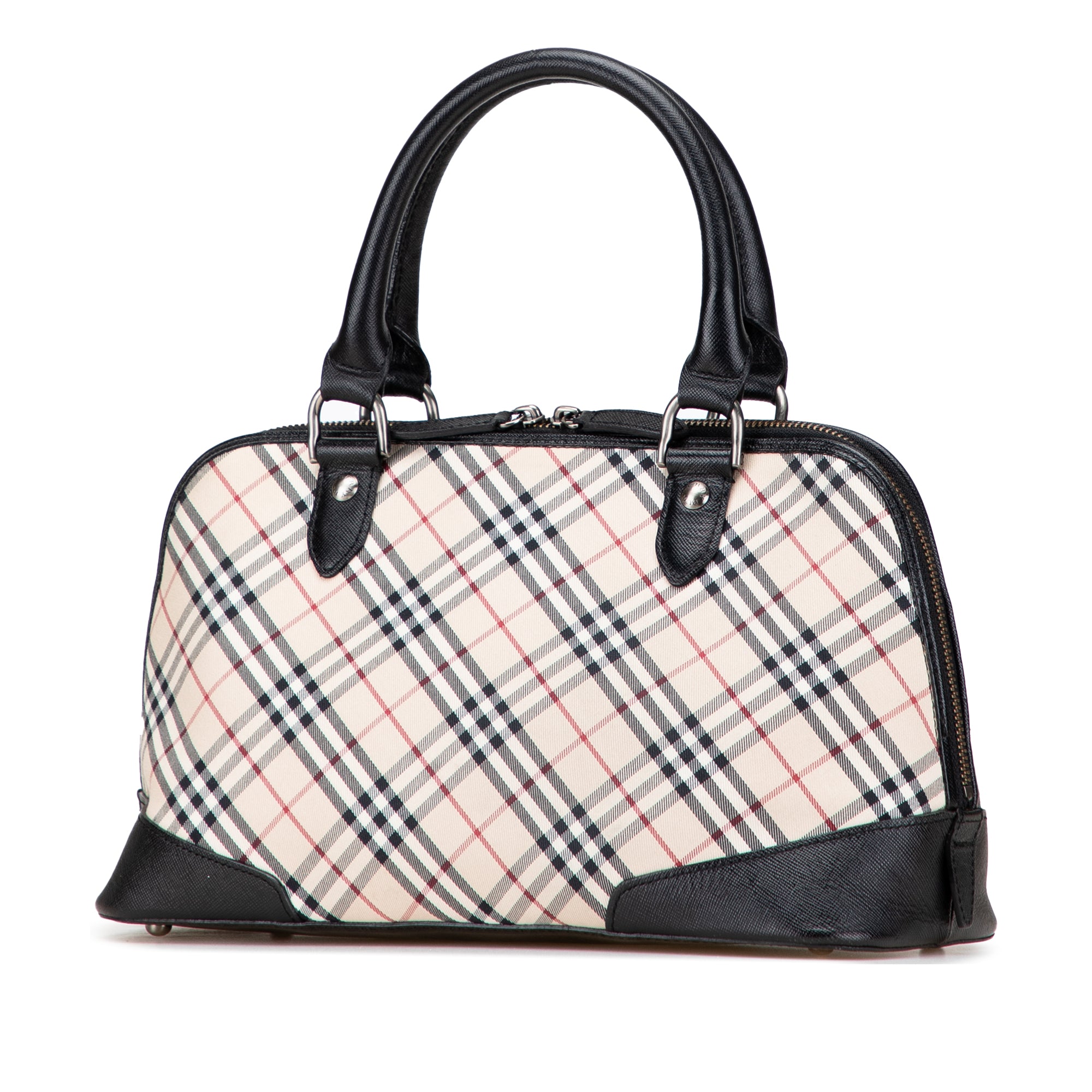 Nova Check Canvas Handbag