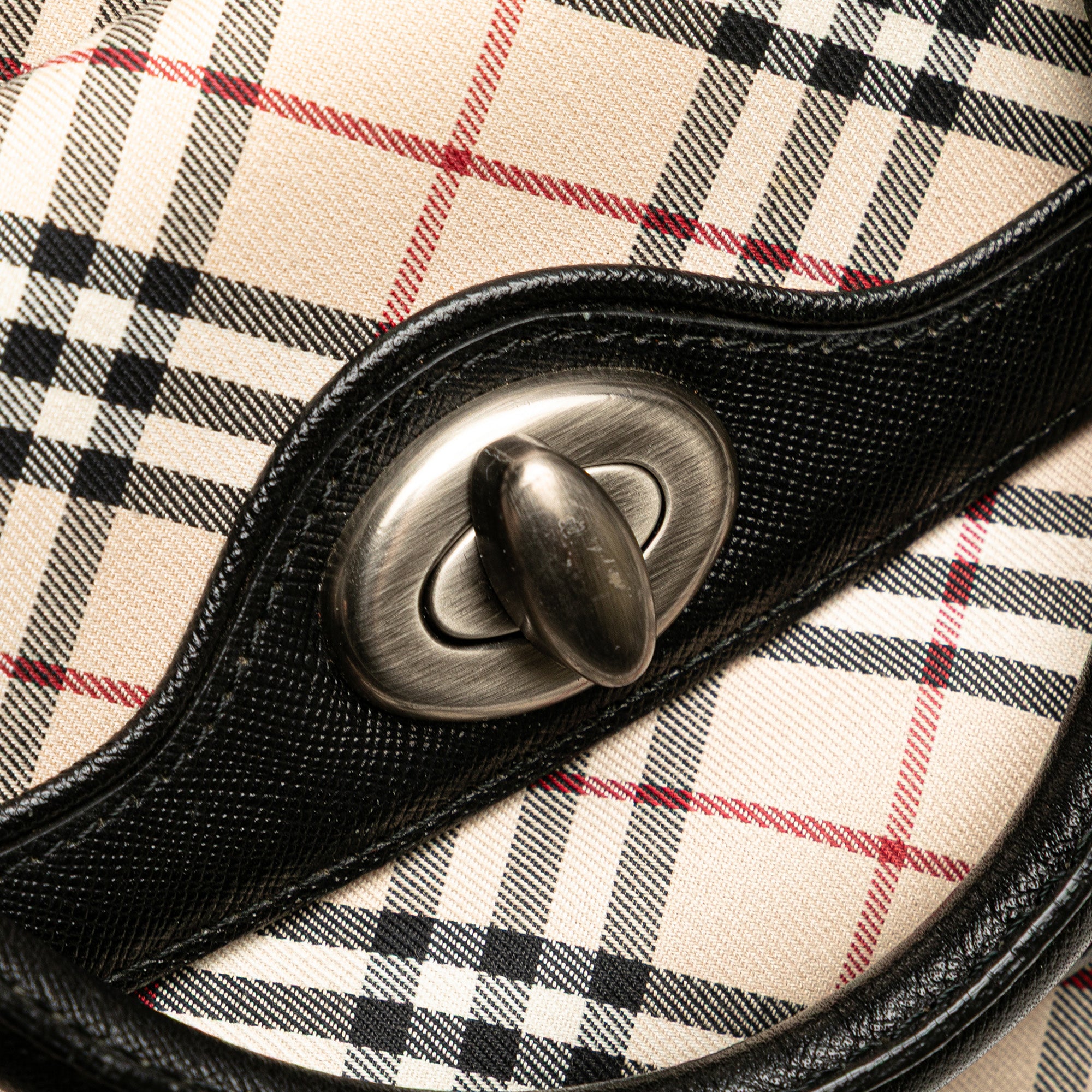 Nova Check Canvas Handbag