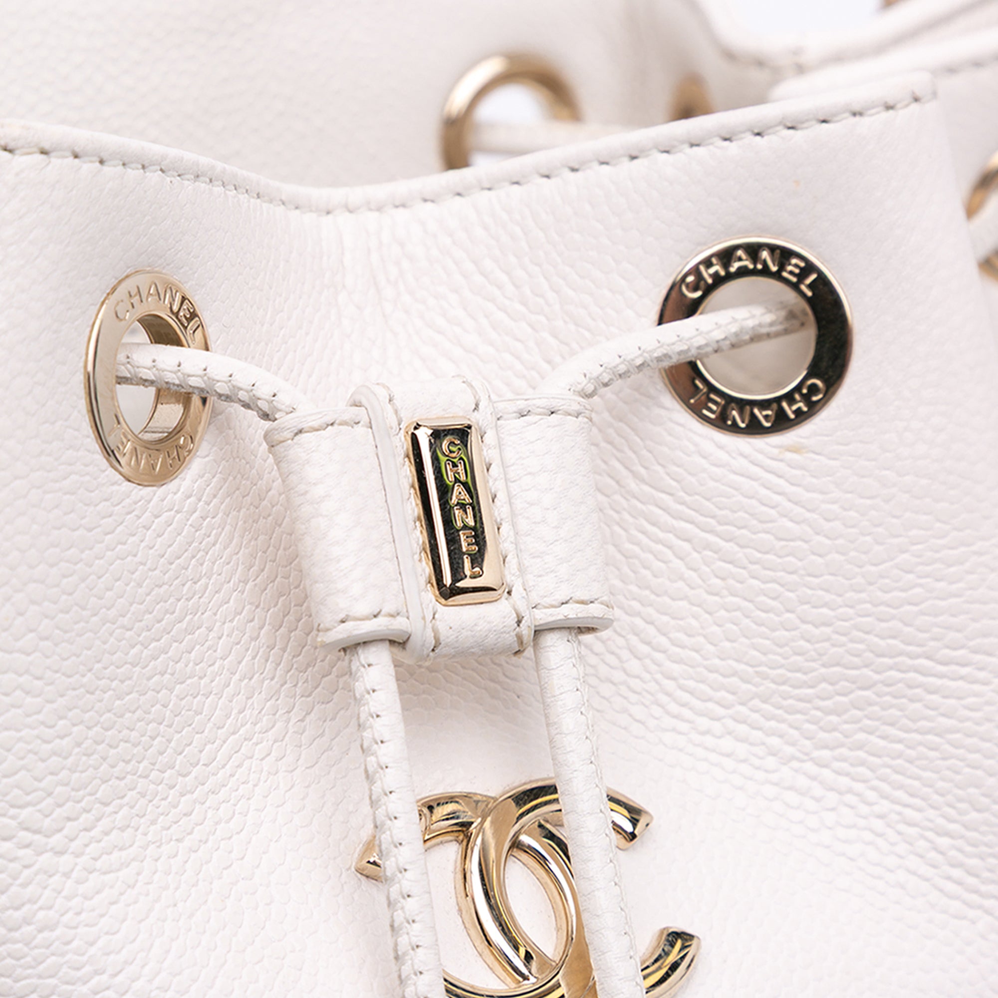 Small Caviar Business Affinity Bucket Bag