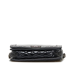 Medium Patent Boy Reverso Flap
