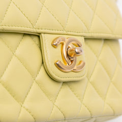 Mini Square Lambskin Casino Royale Charms Single Flap