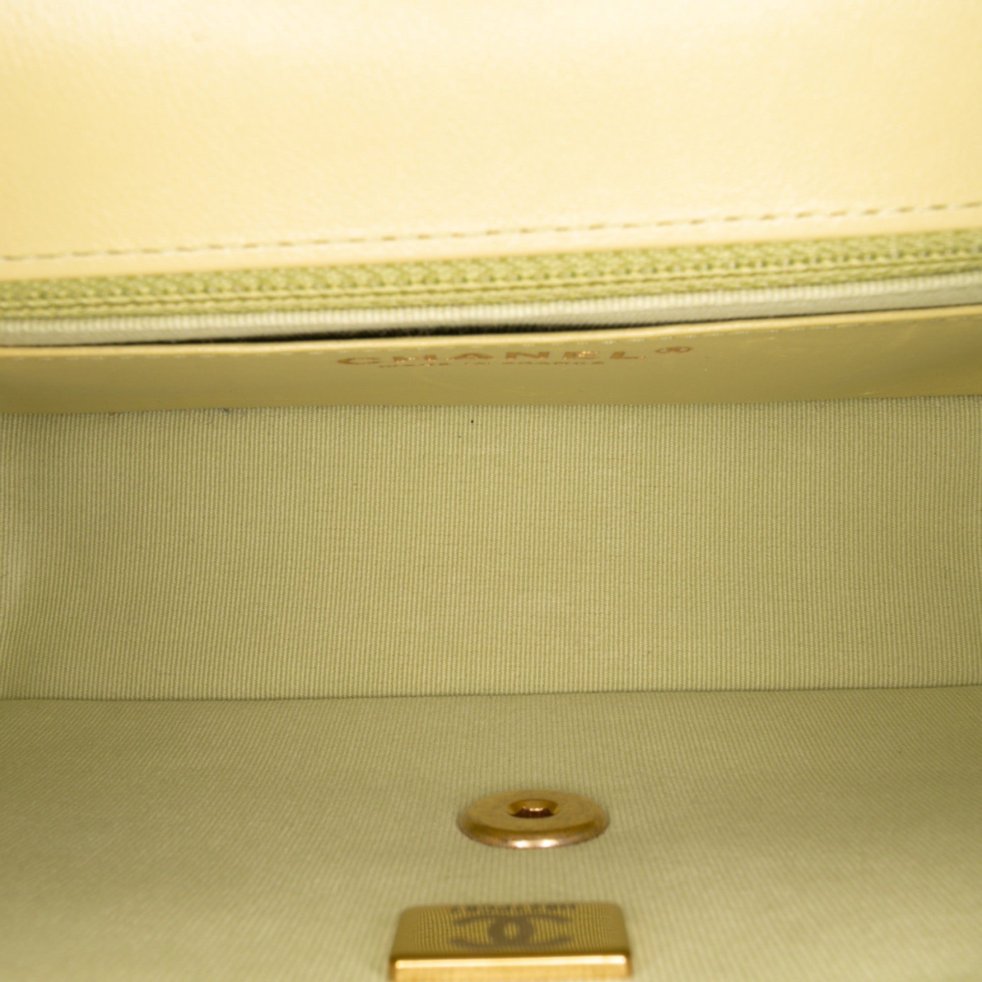 Mini Square Lambskin Casino Royale Charms Single Flap