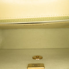 Mini Square Lambskin Casino Royale Charms Single Flap