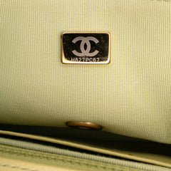 Mini Square Lambskin Casino Royale Charms Single Flap