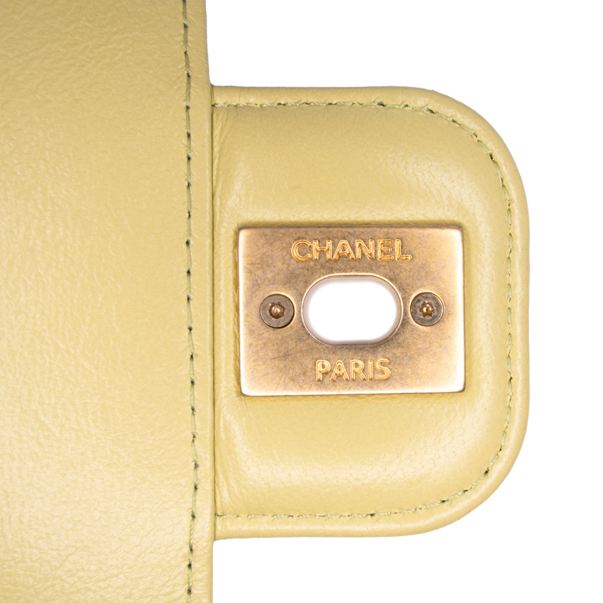 Mini Square Lambskin Casino Royale Charms Single Flap