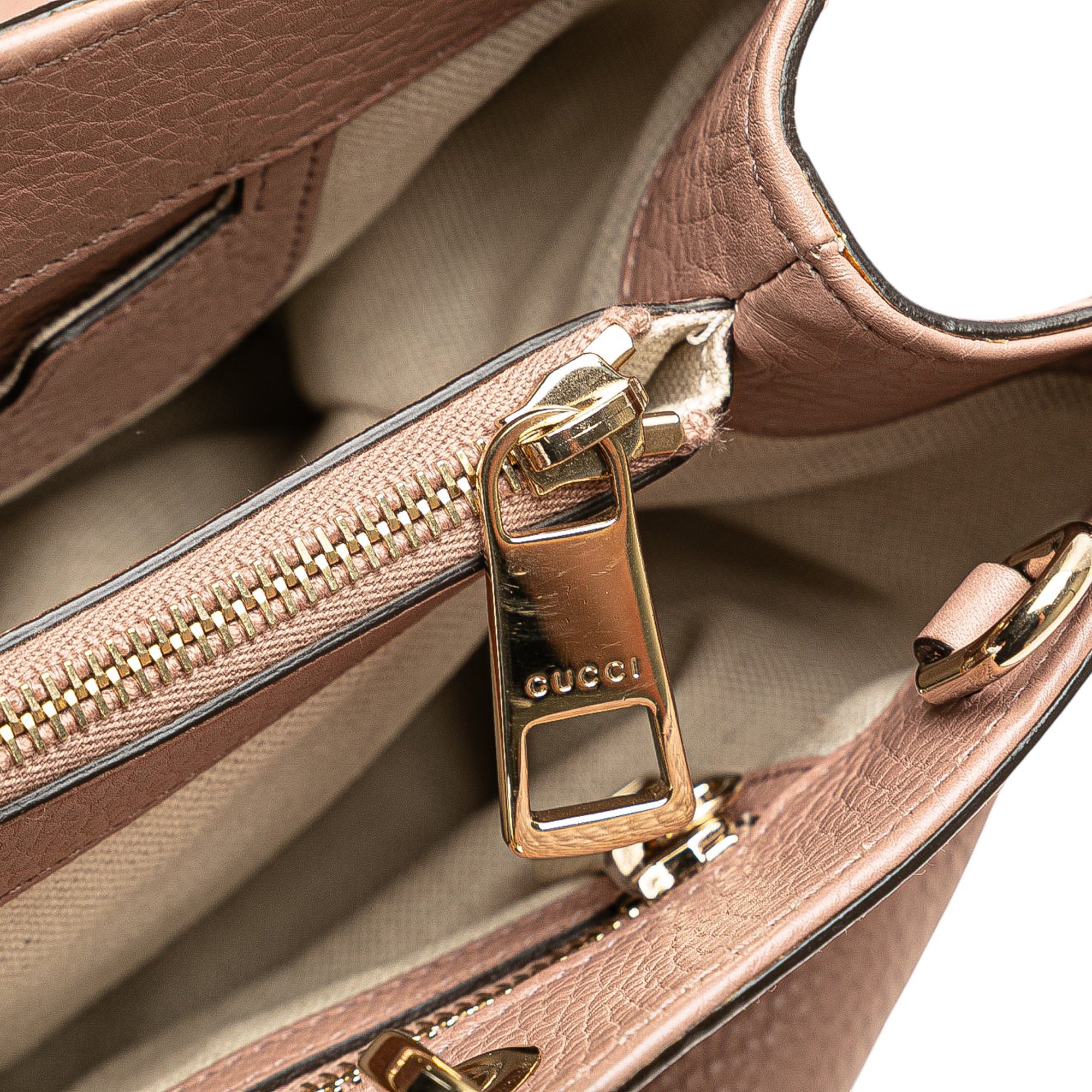 Medium Calfskin Bamboo Shopper Satchel