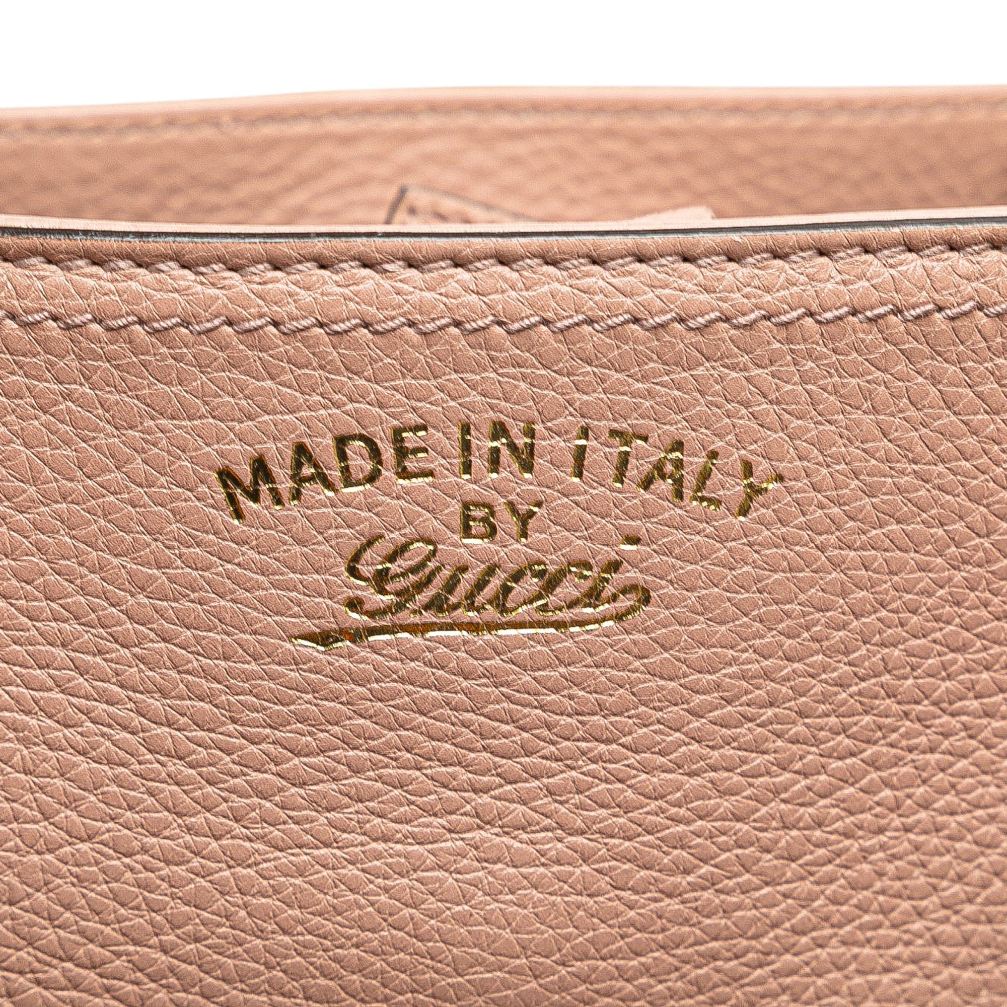 Medium Calfskin Bamboo Shopper Satchel