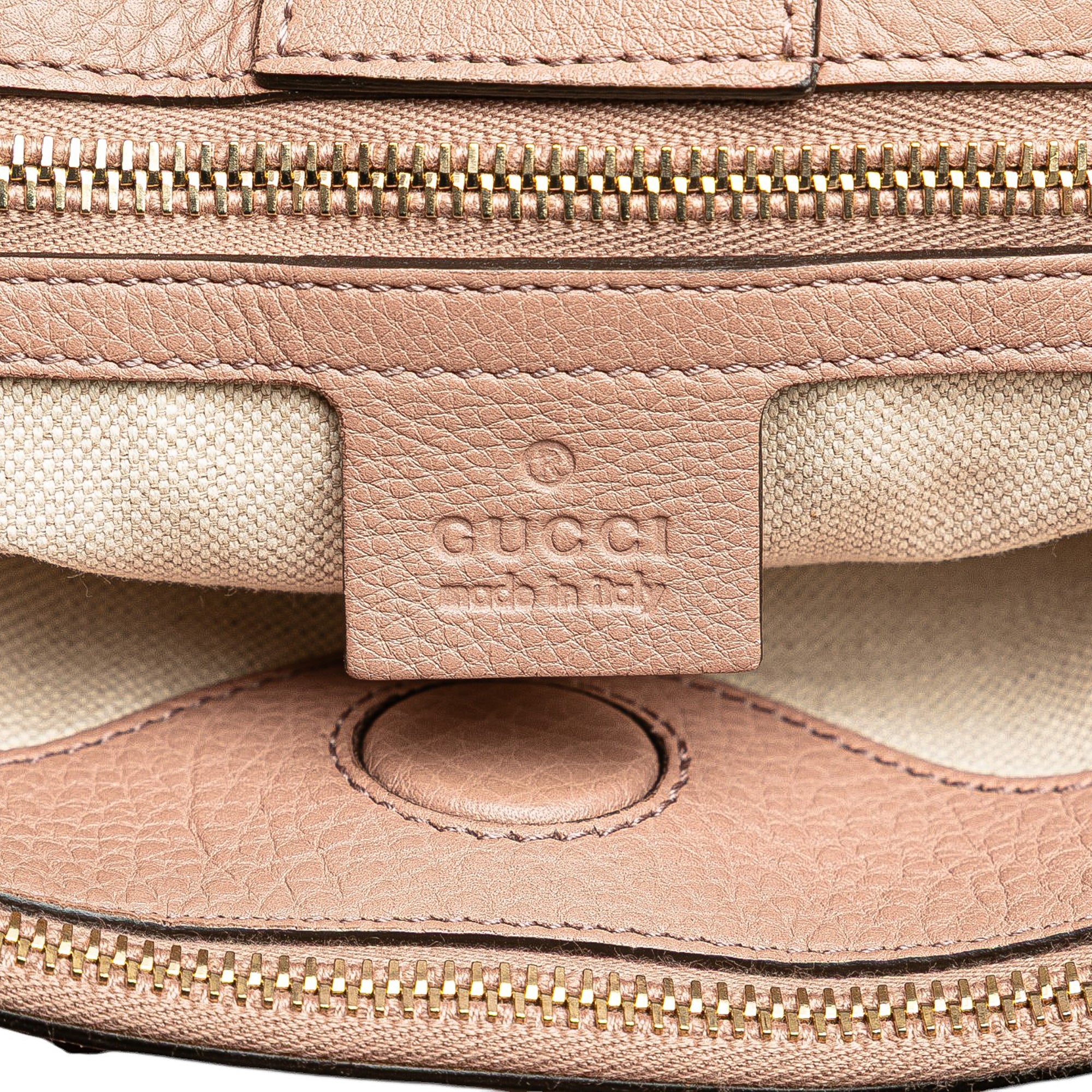 Medium Calfskin Bamboo Shopper Satchel