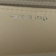 CC Coated Tweed Wallet On Chain