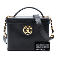 CC Caviar Vanity Box Case