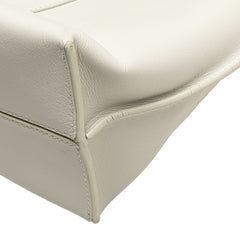 Anagram Leather Shopper Tote