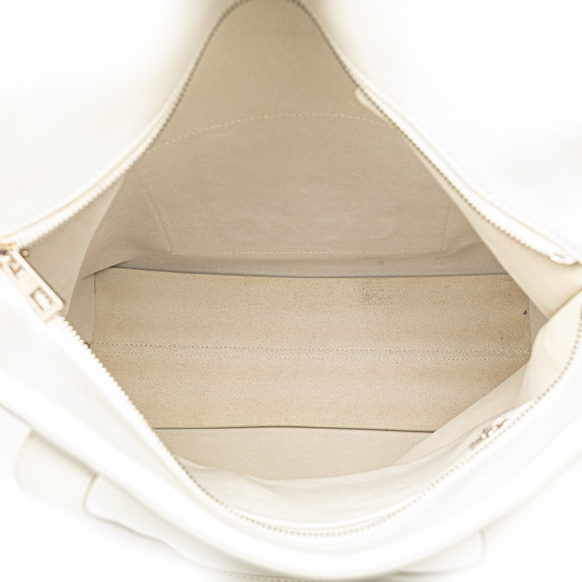 Anagram Leather Shopper Tote