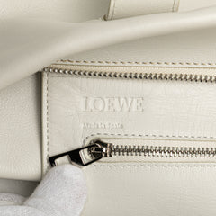 Anagram Leather Shopper Tote