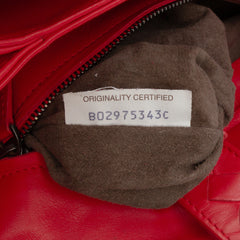 Small Nappa Intrecciato Roma Satchel