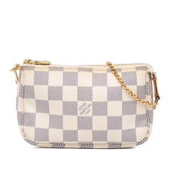 Damier Azur Mini Pochette Accessoires