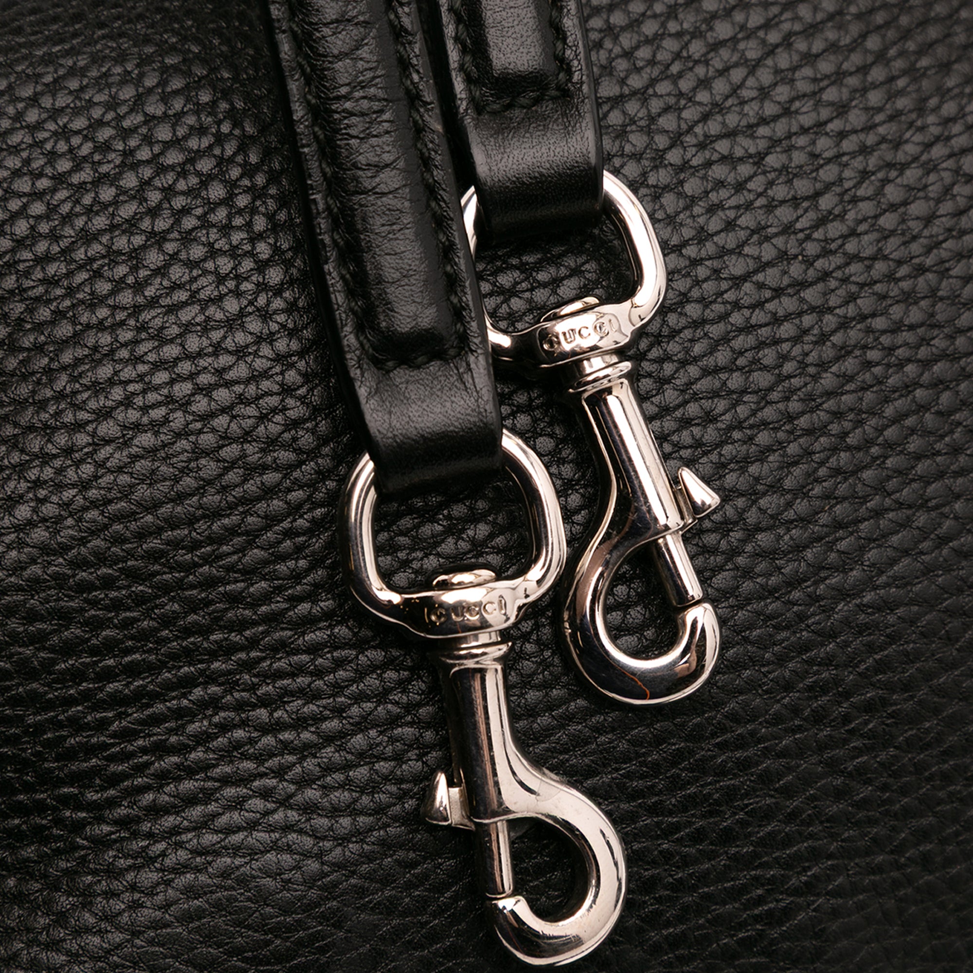 Small Leather Bamboo Daily Satchel