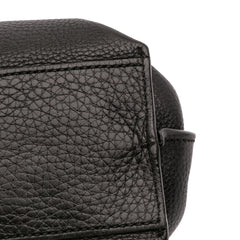 Small Leather Bamboo Daily Satchel