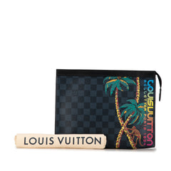 Damier Cobalt Jungle Pochette Voyage MM
