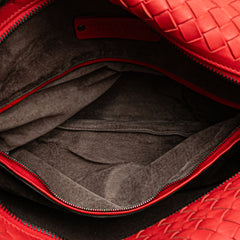 Nappa Intrecciato Brick Tote