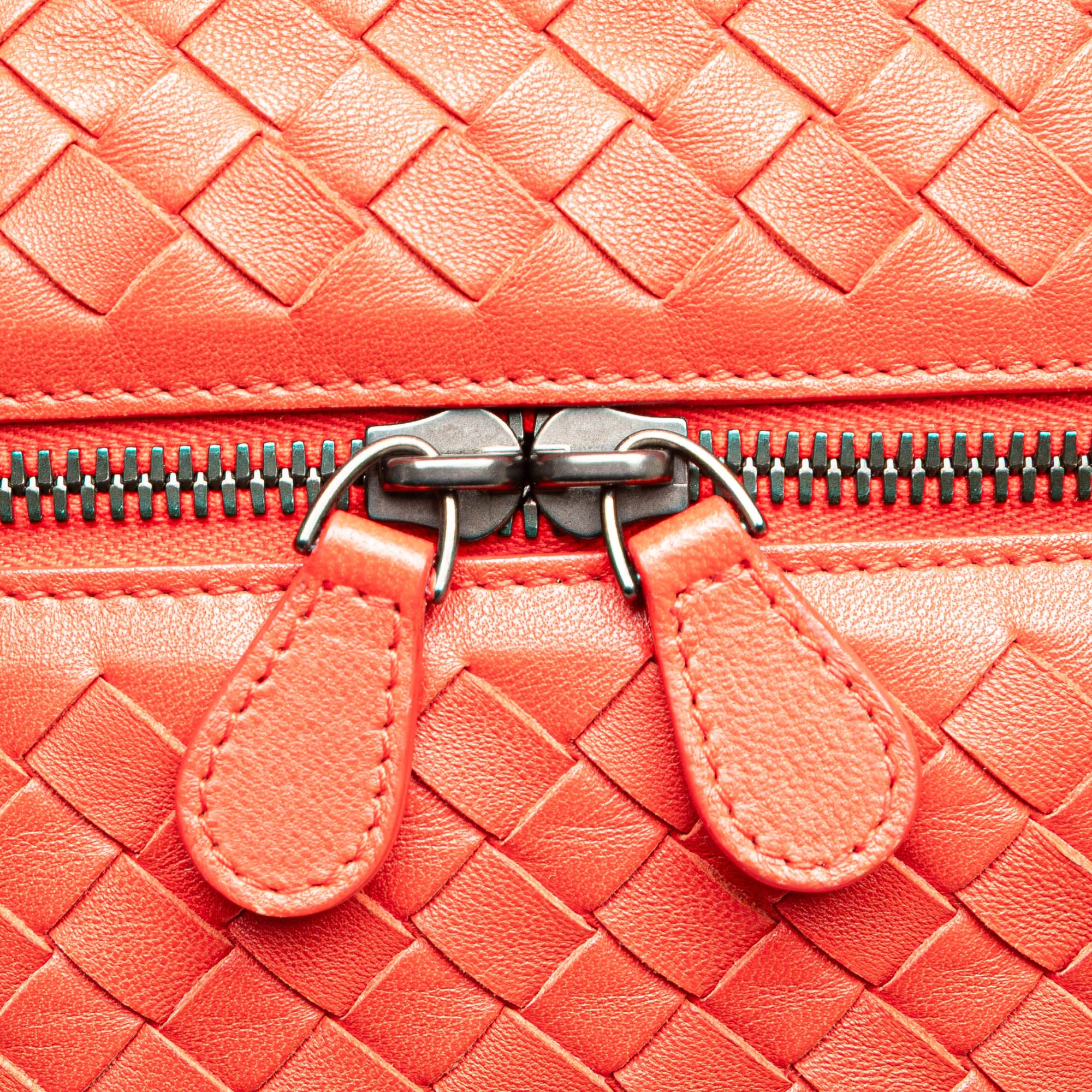 Nappa Intrecciato Brick Tote