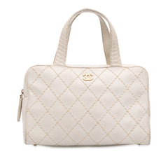 CC Lambskin Wild Stitch Handbag