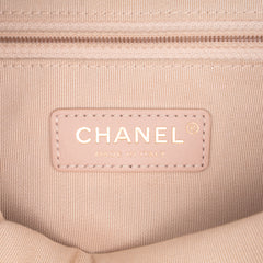 CC Quilted Caviar Turnlock Full Flap