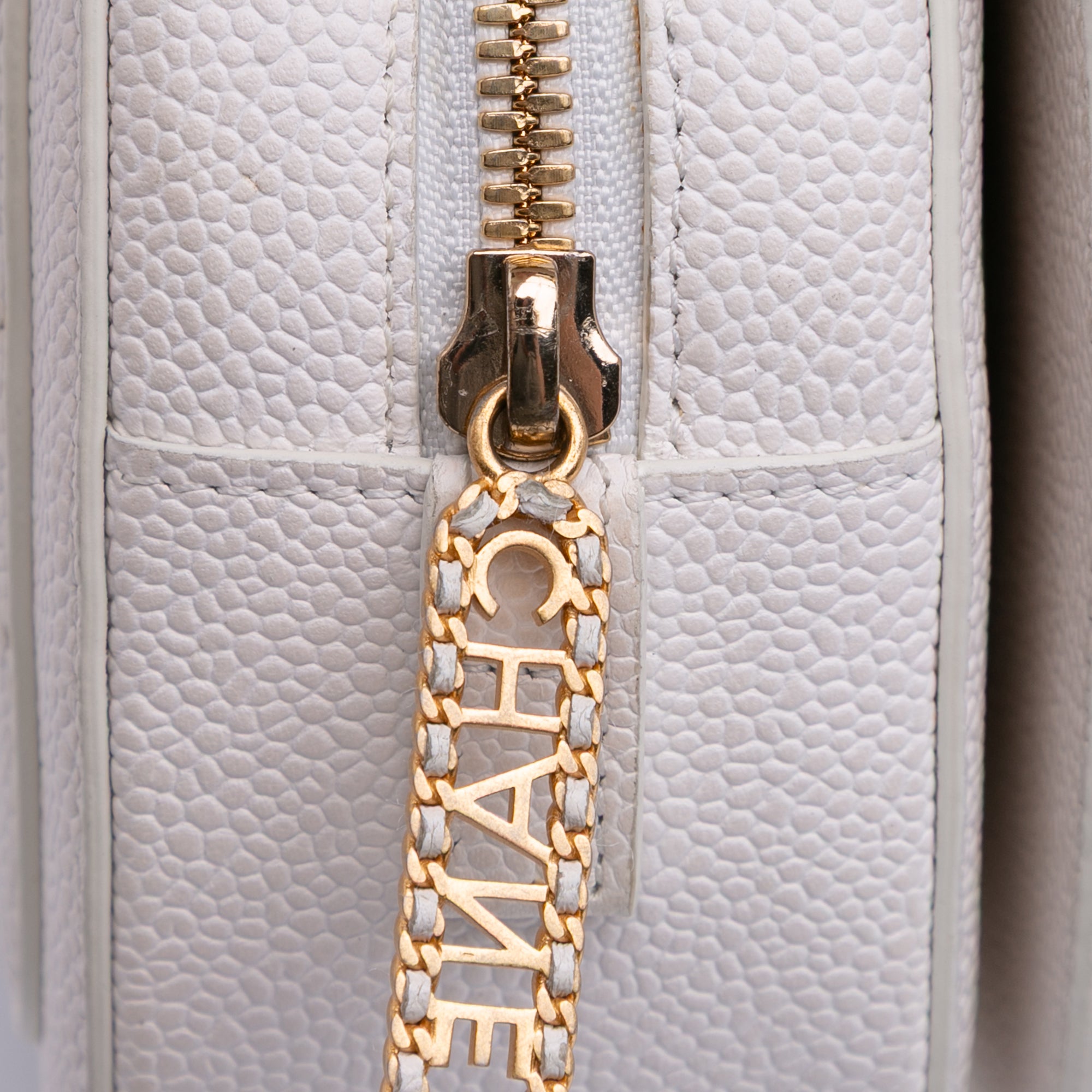 CC Quilted Caviar Turnlock Full Flap