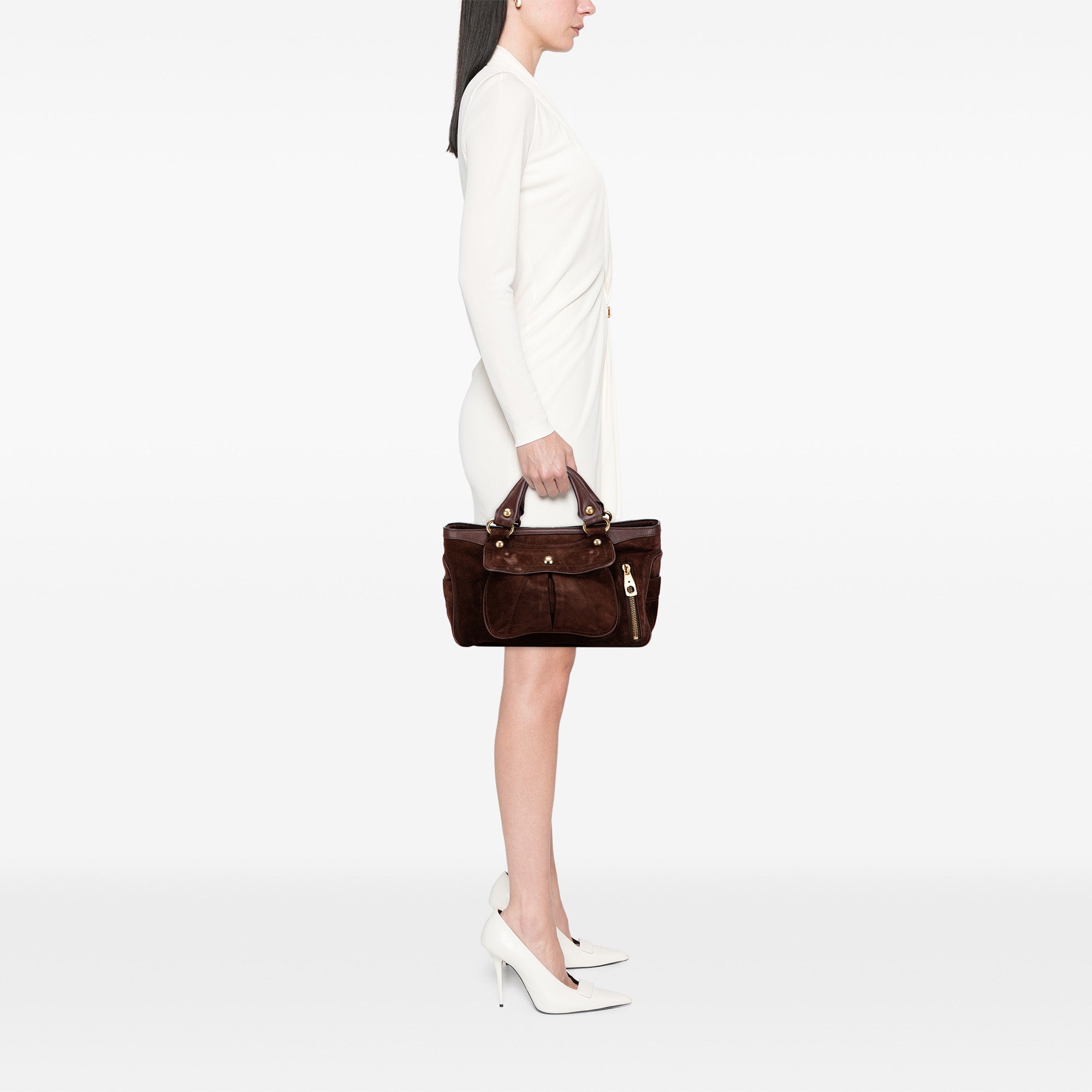 Suede Boogie Handbag