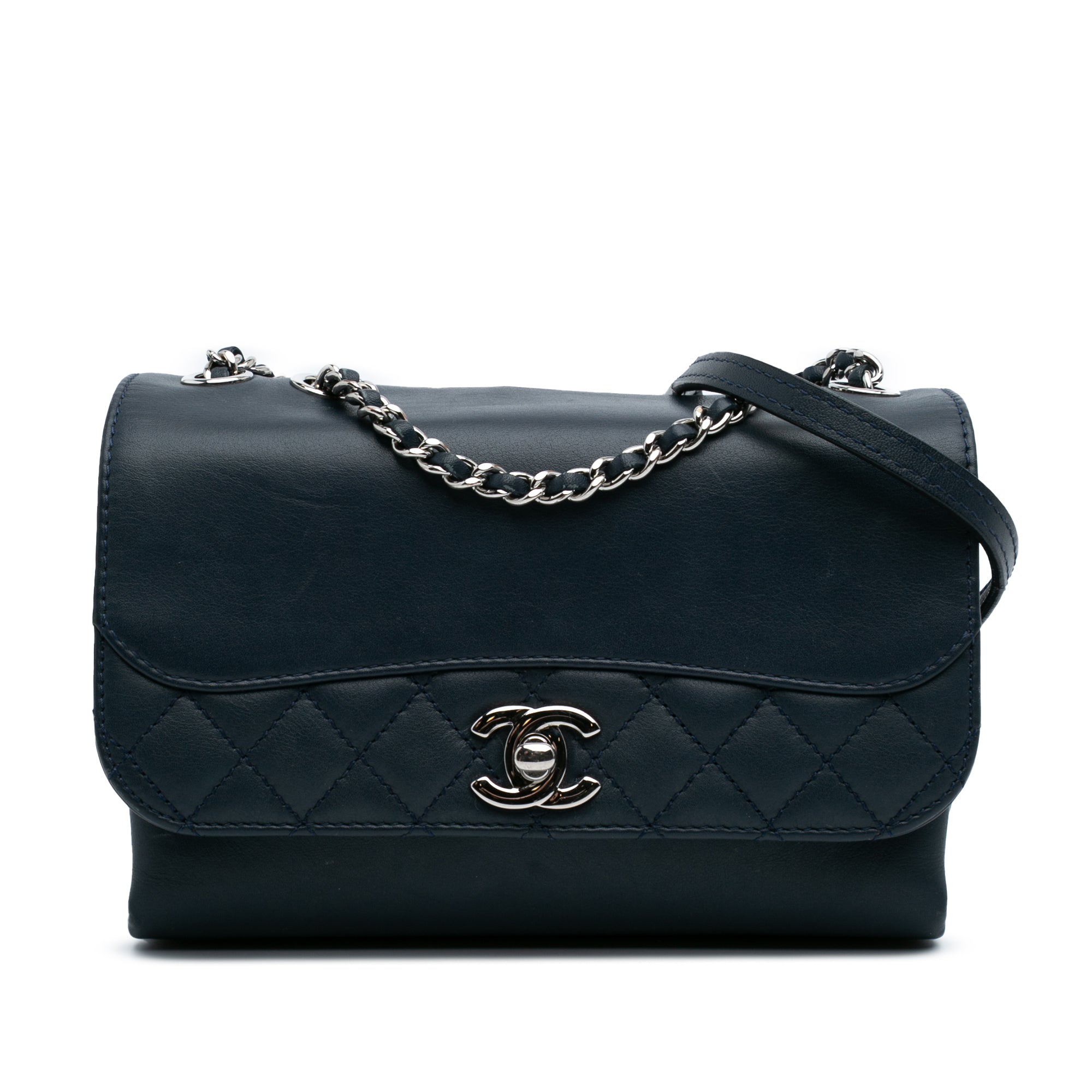 Mini Calfskin Tramezzo Flap