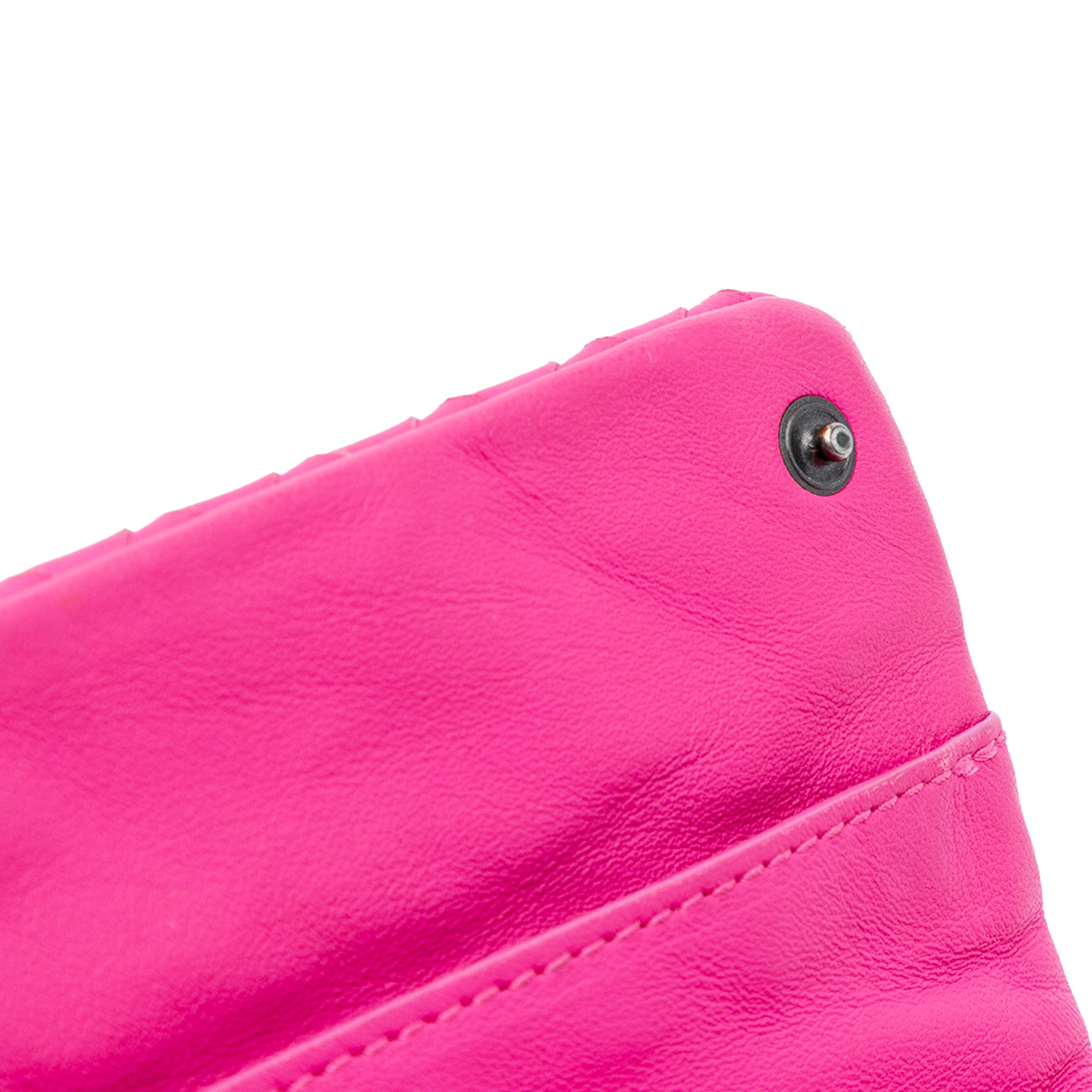 Small Calfskin Intrecciomirage Embossed Butterfly Chain Crossbody