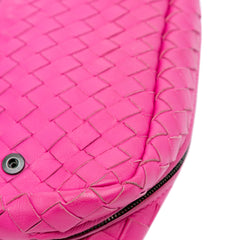 Small Calfskin Intrecciomirage Embossed Butterfly Chain Crossbody