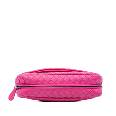 Small Calfskin Intrecciomirage Embossed Butterfly Chain Crossbody
