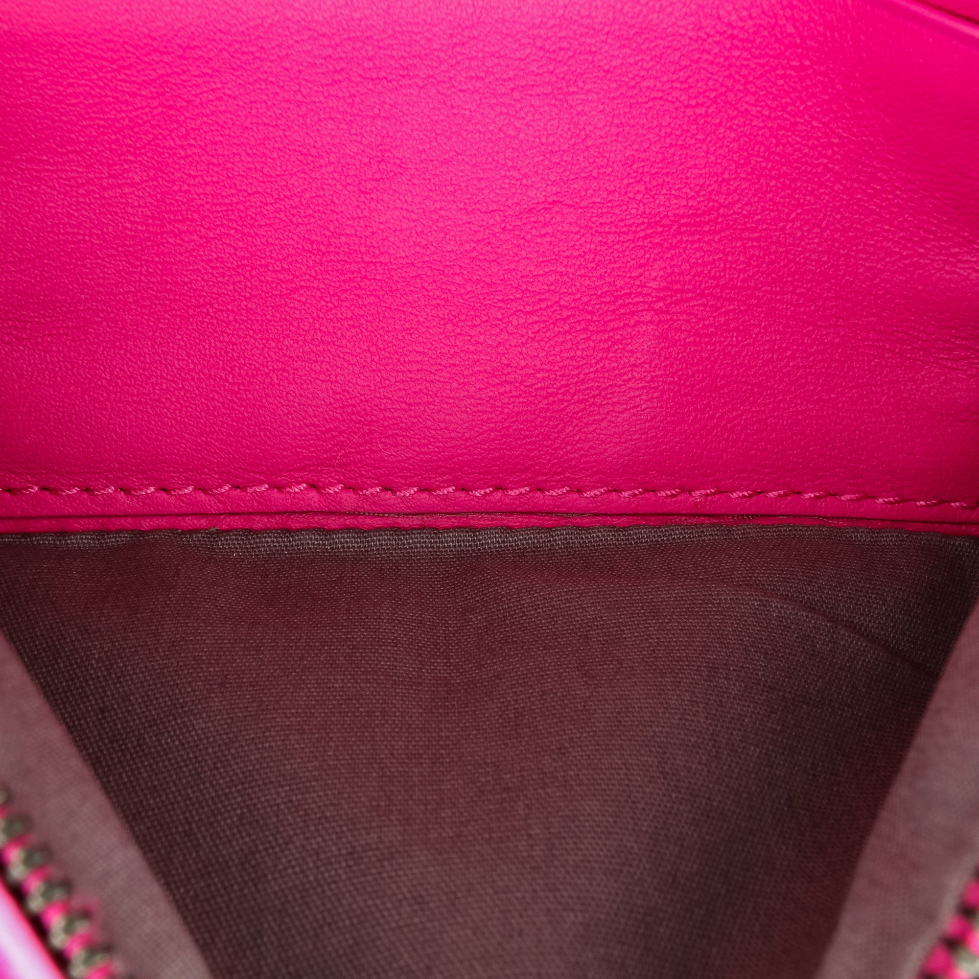 Small Calfskin Intrecciomirage Embossed Butterfly Chain Crossbody