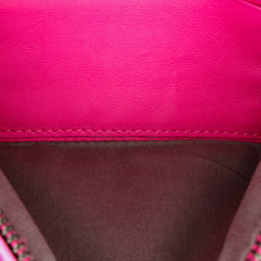 Small Calfskin Intrecciomirage Embossed Butterfly Chain Crossbody