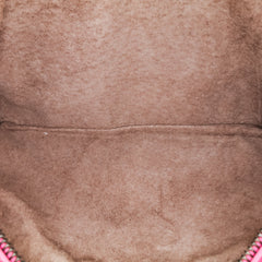 Small Calfskin Intrecciomirage Embossed Butterfly Chain Crossbody