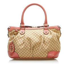 GG Canvas Bree Satchel_0