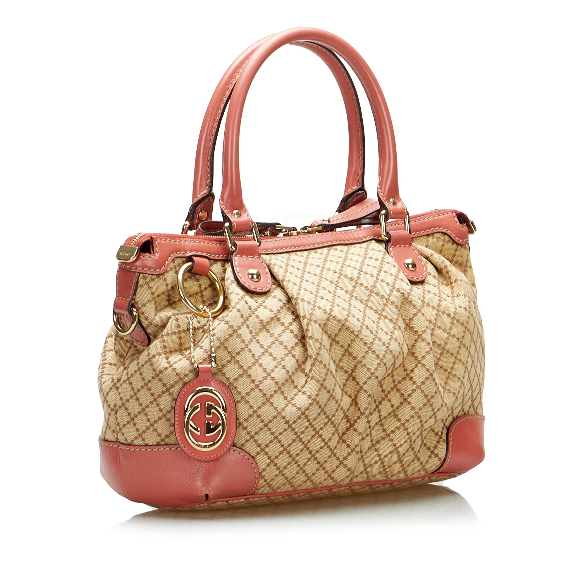 GG Canvas Bree Satchel_1